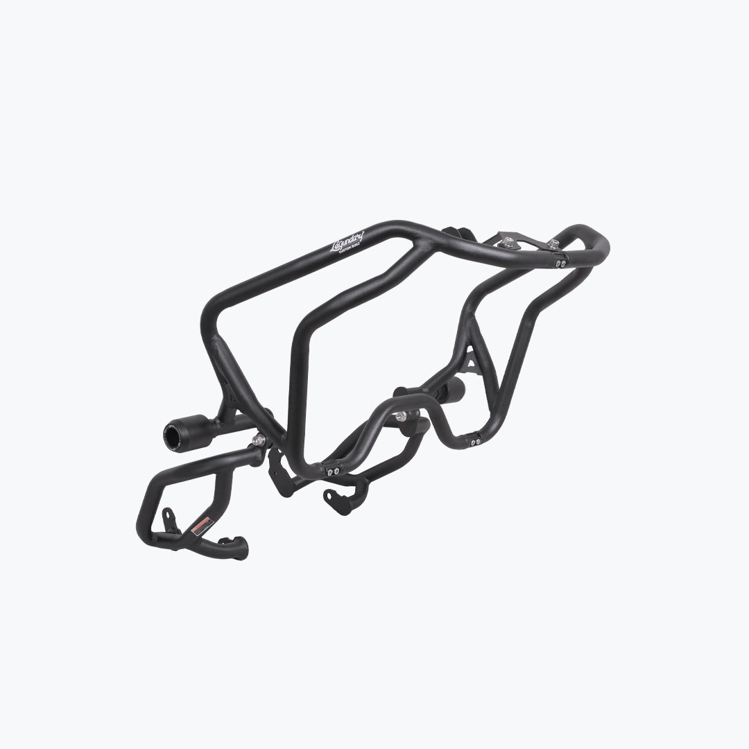 Legendary BMW F450 GS Raptor Crash Guard Black heavy-duty engine protection bar
