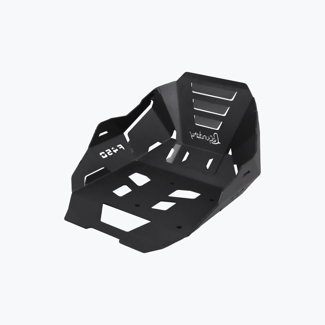 Legendary BMW F450 GS Vambrace Bash Plate Black aluminium engine guard