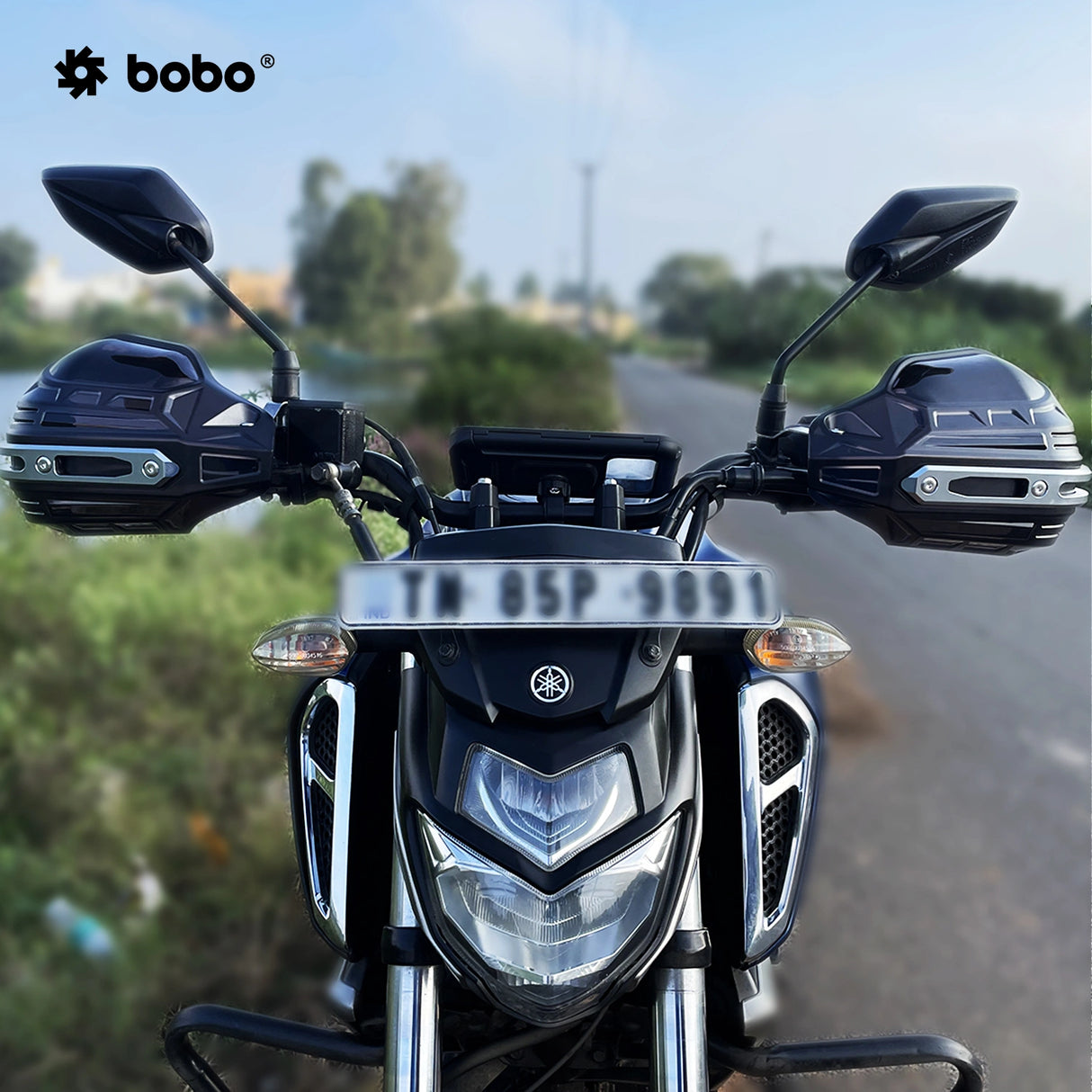 BOBO HG1 Motorcycle Hand Guard – Universal Wind & Lever Protection for Bikes