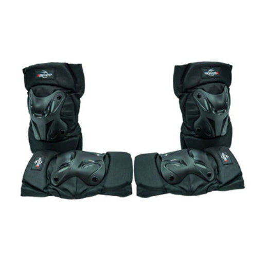 BSDDP Protective Knee Guard Set with 2 Pairs for Motorcycle Riding Sports and Outdoor Activities