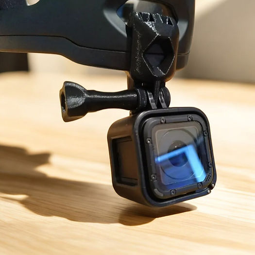 Bell Super 3R helmet chin mount for action cameras