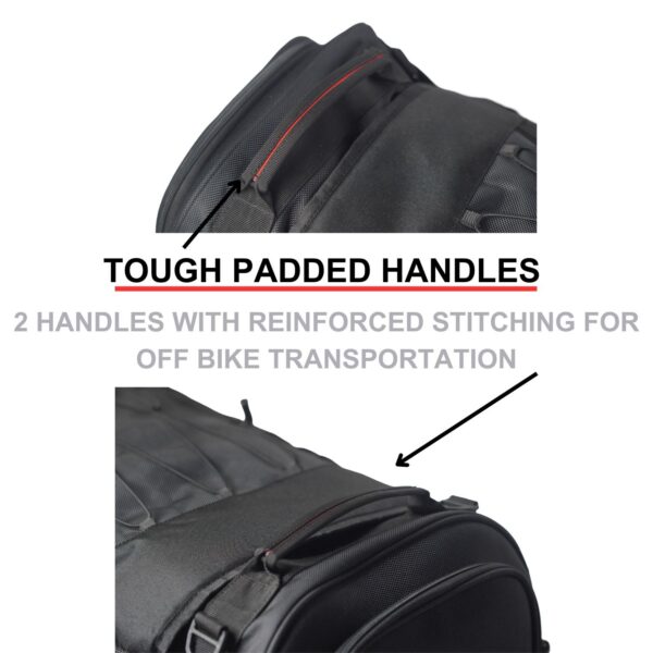 Bison ProGear motorcycle tail bag