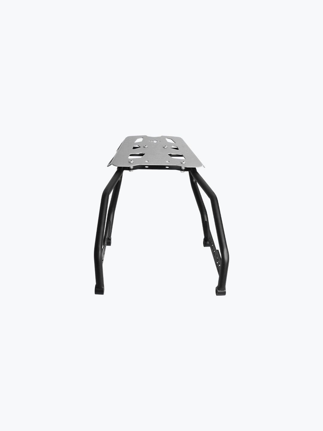 Legundary Custom Honda NX500 Atlas Luggage Carrier Silver Mild Steel Aluminium Rear Rack