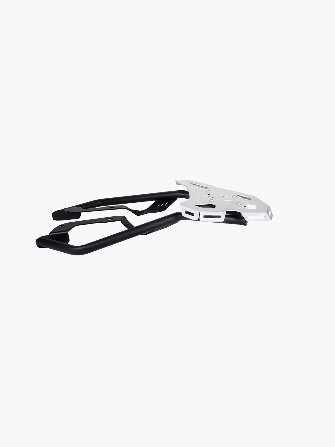 Legundary Custom Honda NX500 Atlas Luggage Carrier Silver Mild Steel Aluminium Rear Rack