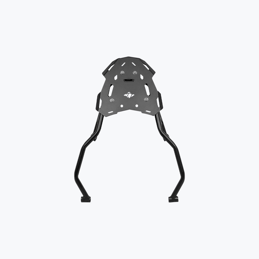 Legundary Custom Honda NX500 Gopher Luggage Carrier Black Mild Steel Aluminium Rear Rack
