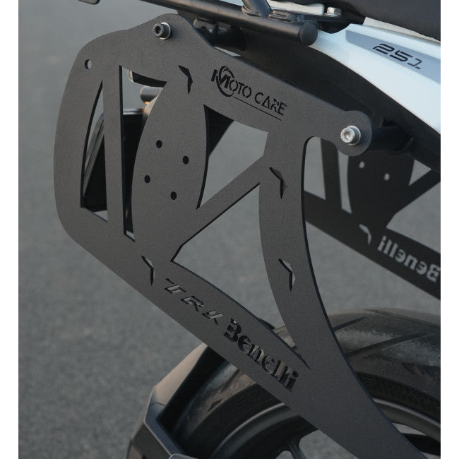 Motocare CNC saddle stay on Benelli TRK 251