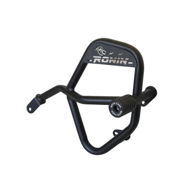 MotoCare crash guard with dual sliders for TVS Ronin