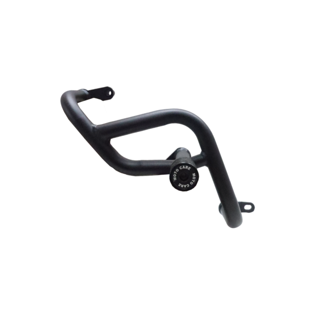 MotoCare crash guard dual sliders Shotgun 650 installed