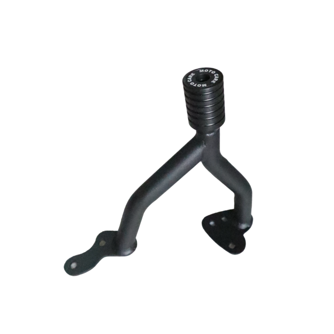 MotoCare crash guard with dual sliders for Royal Enfield Super Meteor 650