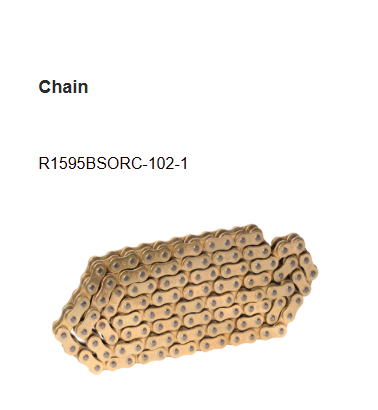 Brass Chain and Sprocket Kit BSORC CL271 for Royal Enfield Classic 500 18T 38T 102 Links
