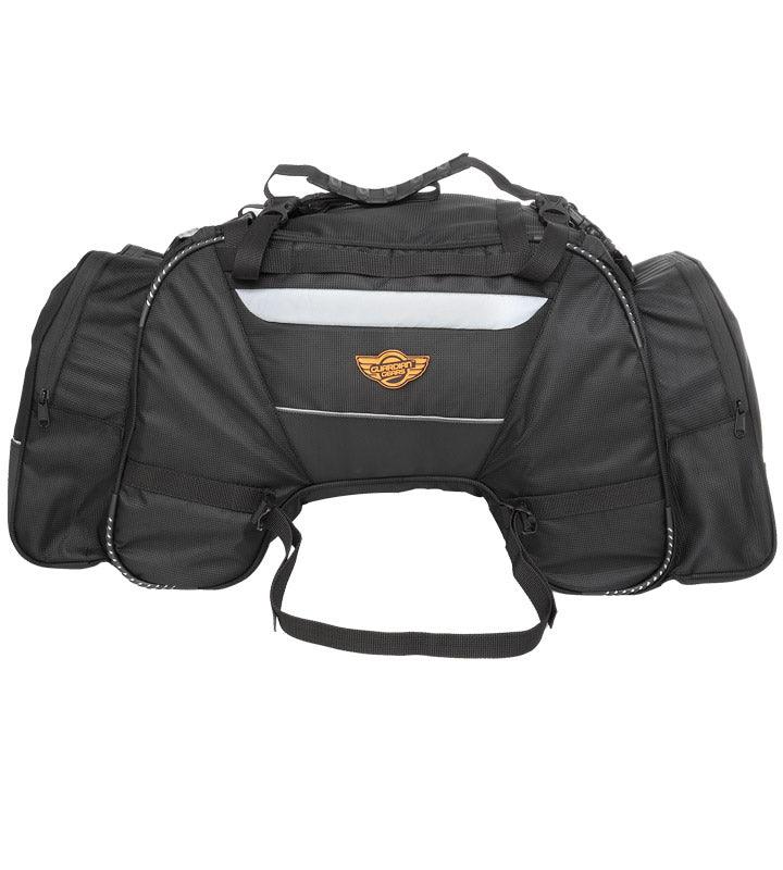 Guardian Gears Rhino 70L Motorcycle Tail Bag with Waterproof Rain Cover Universal Touring Luggage