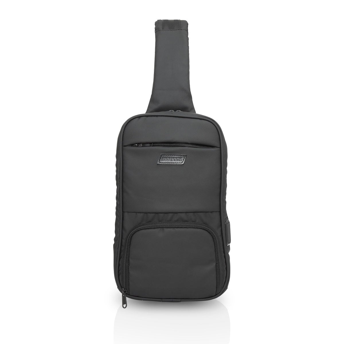 Guardian Gears SideKick Unisex Crossbody Sling Bag with USB Charging Port