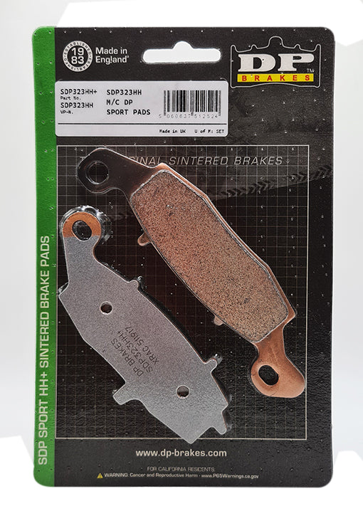 DP Sports SDP-322 & SDP-323 Front Brake Pads for Kawasaki Ninja 650 2011–2016