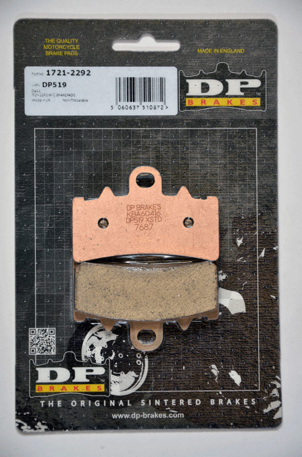 DP Standard Brake Pads for TVS Apache RR 310 Front DP-519 Rear DP-622