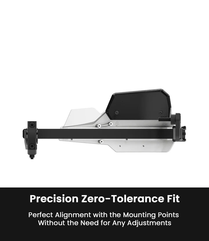 Rynox Defender Pro Handguards White universal motorcycle aluminium spine 22mm 28mm compatible