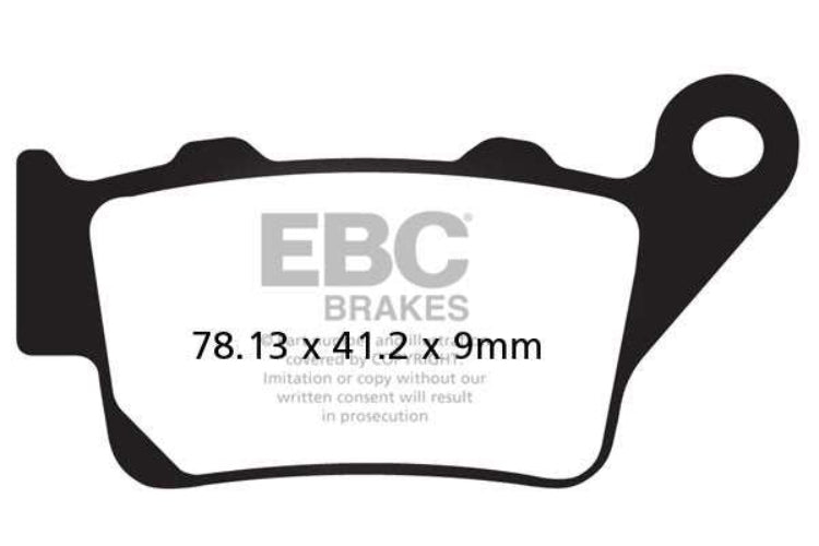 EBC Double-H Sintered Brake Pads KTM Duke 390 FA606HH Front FA213HH Rear HH Rated High Performance Motorcycle Brake Pads