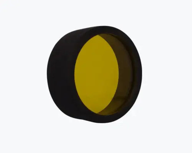 Fog Light Yellow Cap Round with clear lens for motorcycle and car auxiliary lighting