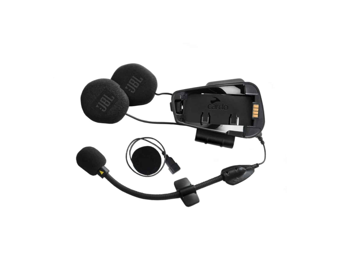 Cardo FREECOM-X / SPIRIT 2nd Helmet JBL Kit – 40mm HD Speakers & Microphones