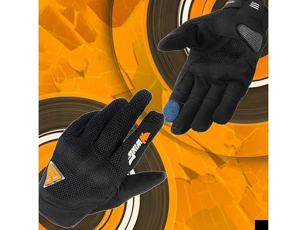 Night Wing Motorcycle Gloves