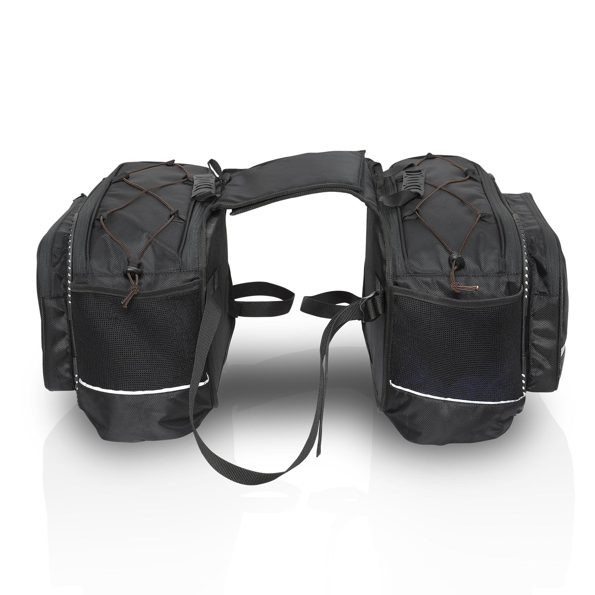 Guardian Gears Mustang 50L motorcycle saddlebags black