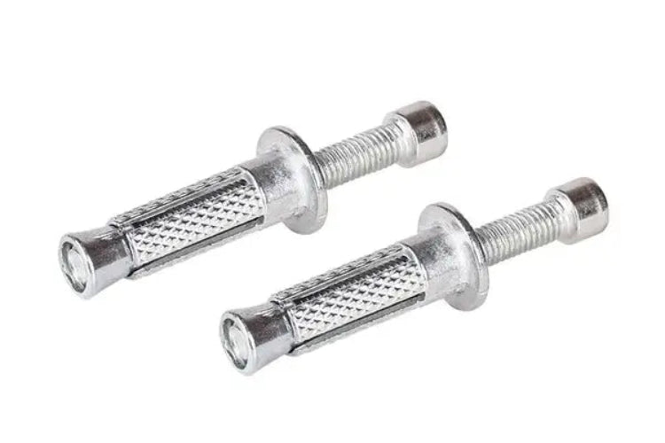 Motorcycle handguard fitting kit for mounting handguards, mirrors and lever guards