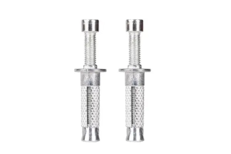 Motorcycle handguard fitting kit for mounting handguards, mirrors and lever guards