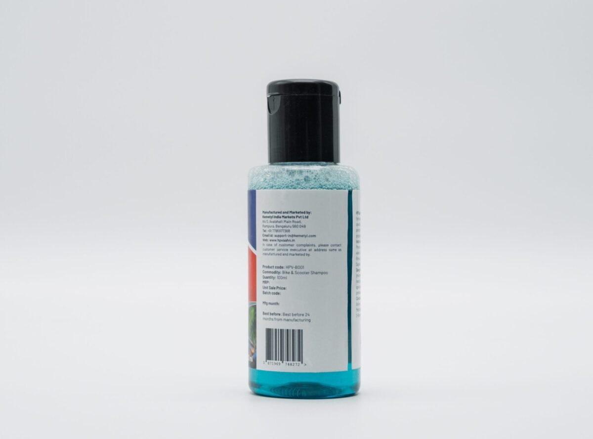 HP Vaahn bike shampoo 100ml mini pack