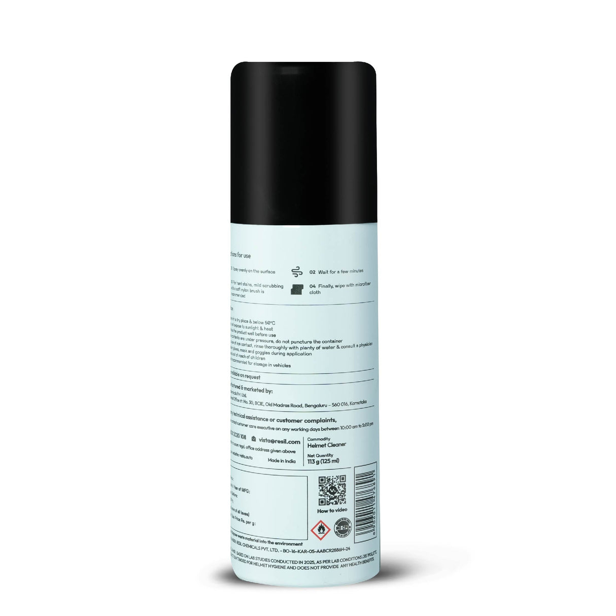 Vista Auto Helmet Kleen Pro Earth Mint 125 ml