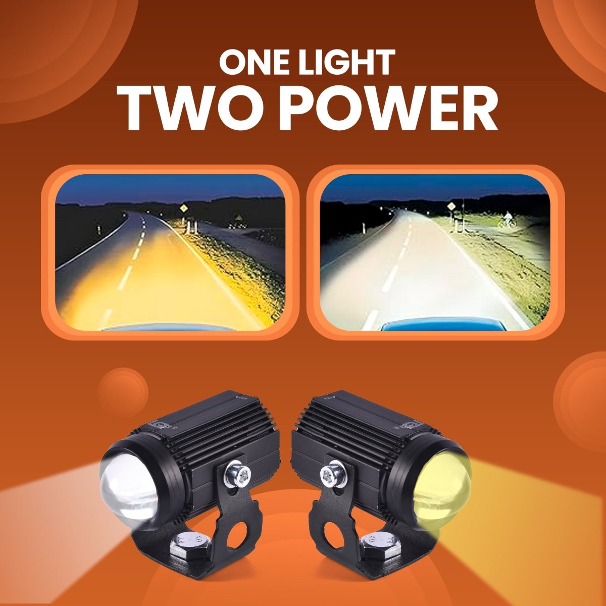 LGP Mini 20W LED fog lamp for bike