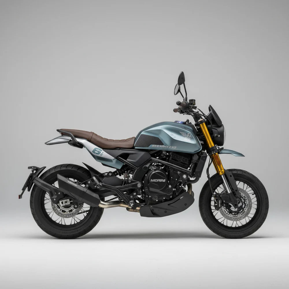 Barrel Rogue 2.0 slip-on exhaust for Moto Morini Seiemmezzo 650 stainless steel performance exhaust