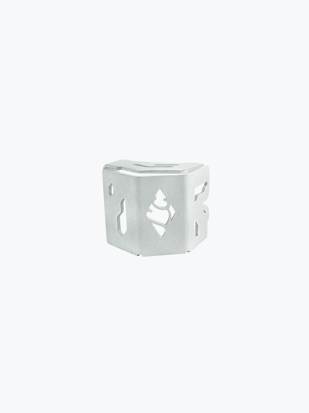 LEGUNDARY Custom casque rear oil cap for Royal Enfield Guerrilla 450 silver aluminium