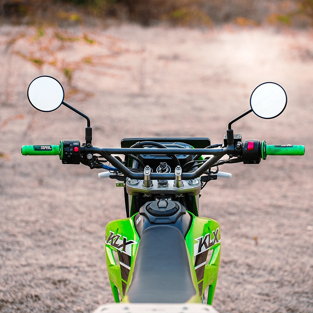 Legundary Custom Built Kawasaki KLX 230 Tour Pro Handlebar CBU Version heavy-duty touring and adventure motorcycle handlebar