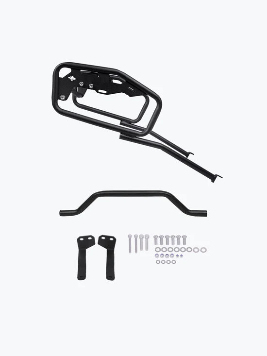 Legundary Custom Casus Saddle Stay for Kawasaki Versys 650 Black Mild Steel Pannier Support