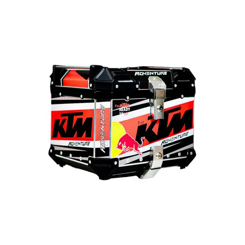 LGP Premium Aluminium KTM Graphics Top Box & Panniers