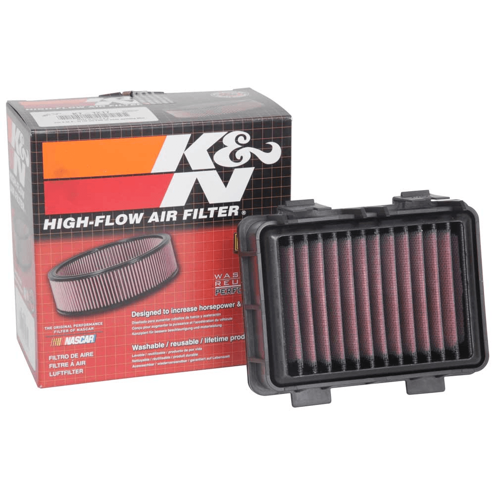 K&N air filter KTM Duke 125 BS6 performance upgrade