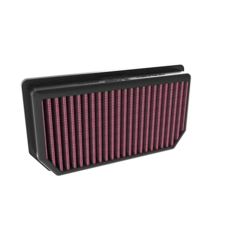 K&N AL-6620 High Flow Washable Air Filter for Aprilia RS660 and Tuono 660 2021-2024 Performance Motorcycle Air Filter