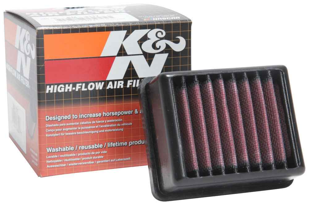 K&N BM-3117 air filter installed BMW G310GS