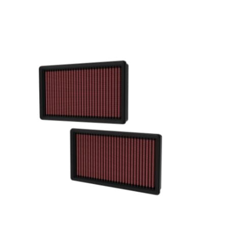 K&N 33-5124 high flow lifetime air filter for BMW 760Li and Rolls Royce V12 performance cotton gauze panel filter