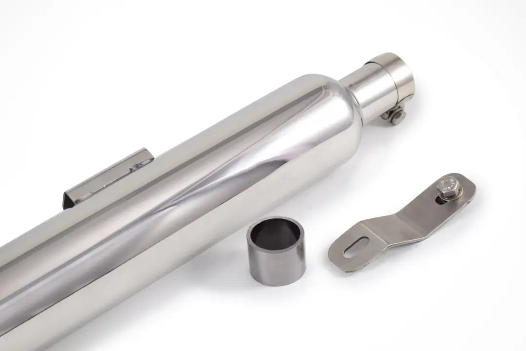 PowerRage Slip On Exhaust Royal Enfield 350 Polish Short