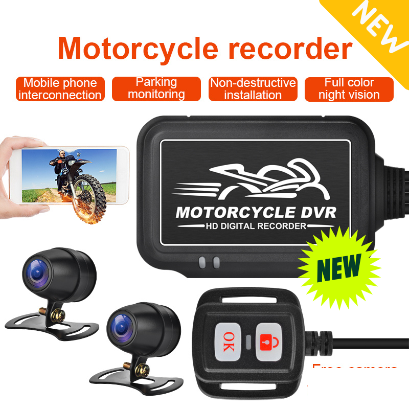 LBC MOTO SE3 motorcycle dash cam dual camera setup