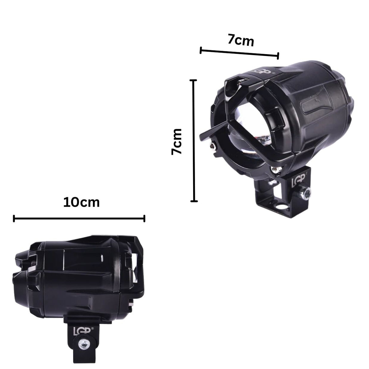 LGP DK350 LED Fog Lamp Pair for Motorcycle