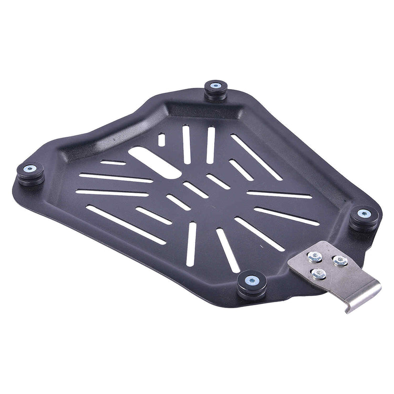 LGP Universal 55L Top Box Carrier Plate Black Metal