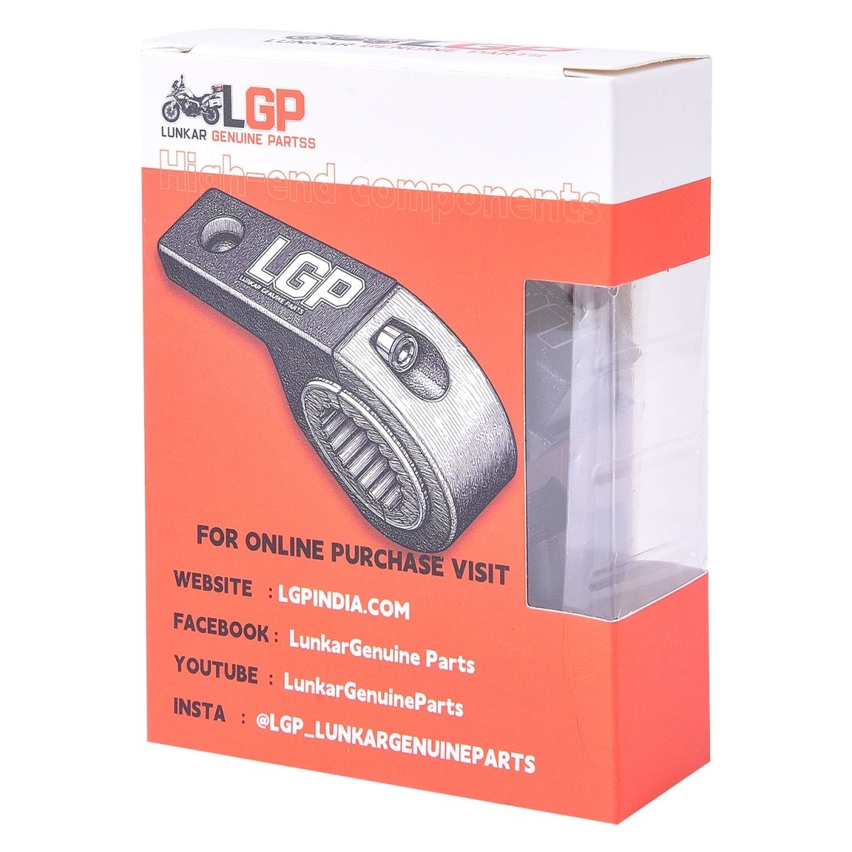 LGP bike fog lamp clamp universal metal mounting bracket