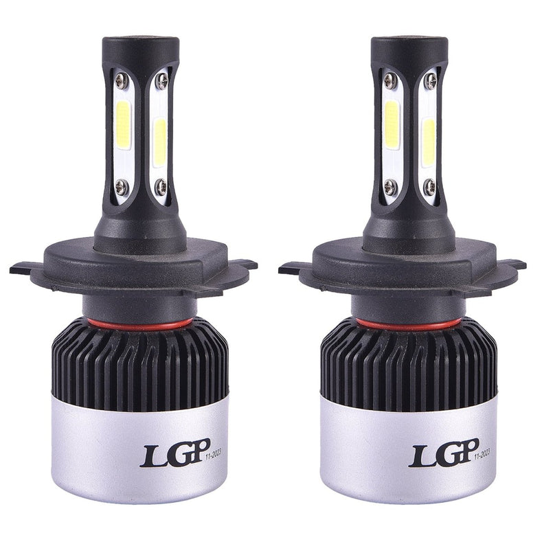 LGP H4 LED headlight bulb 72W 9000LM 6500K