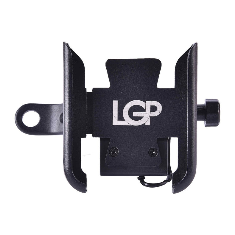 LGP CNC motorcycle phone holder with wireless charger