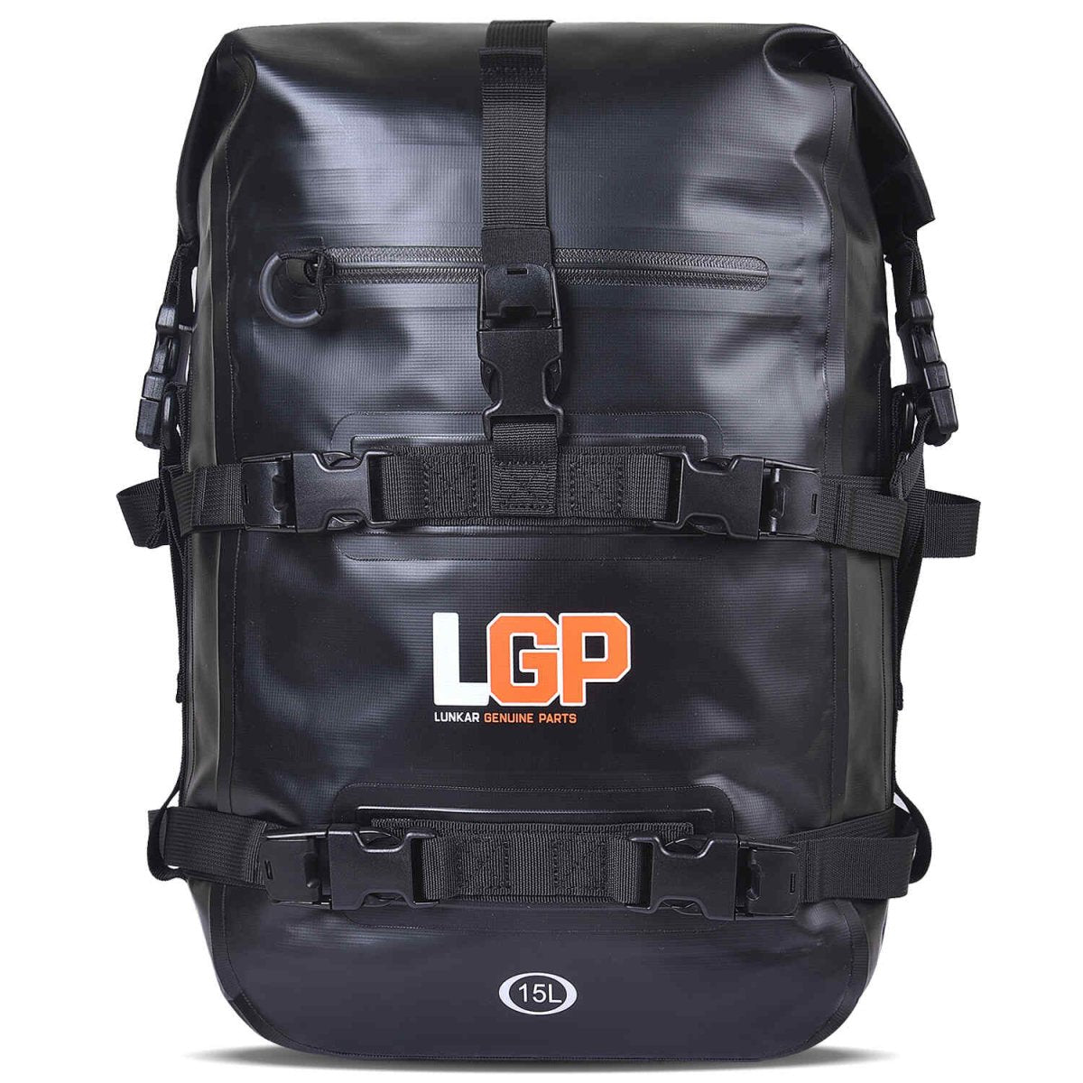LGP 15L motorcycle bumper bag TPU black