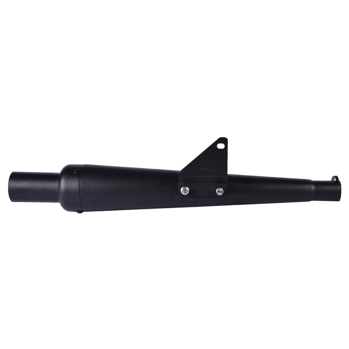 LGP Bangalore Goldy motorcycle silencer silver and black