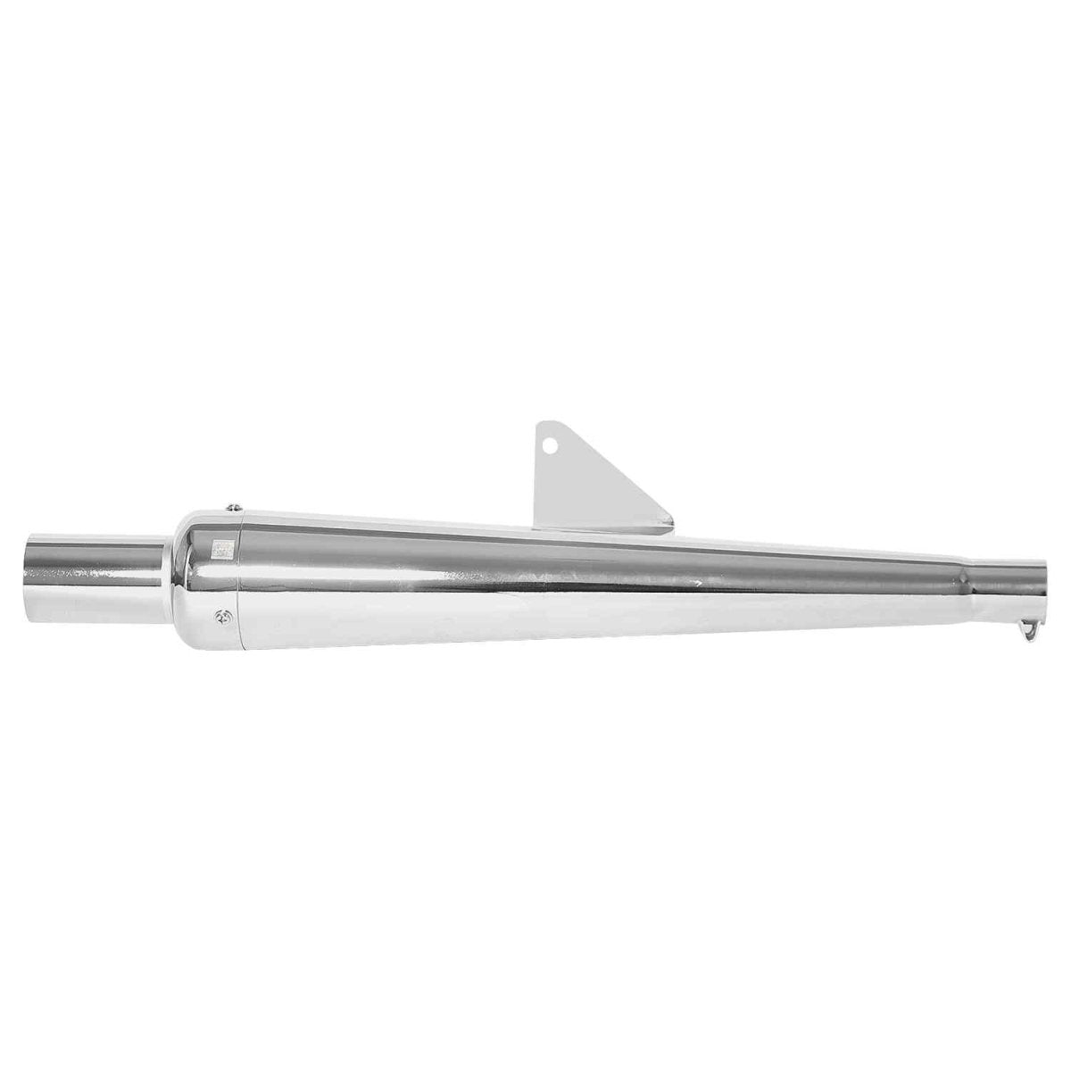 LGP Bangalore Goldy motorcycle silencer silver and black