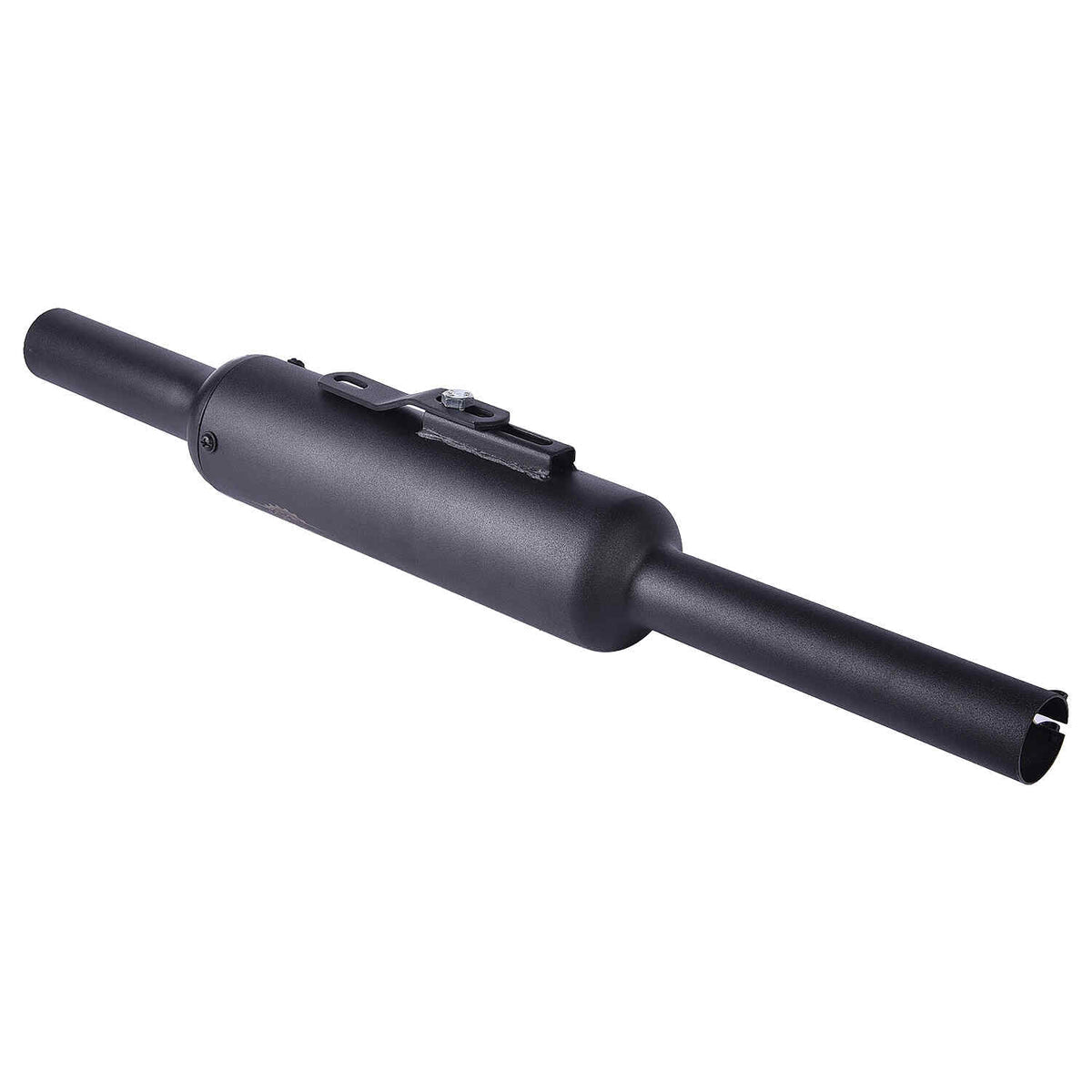 LGP universal motorcycle silencer with black powder coating