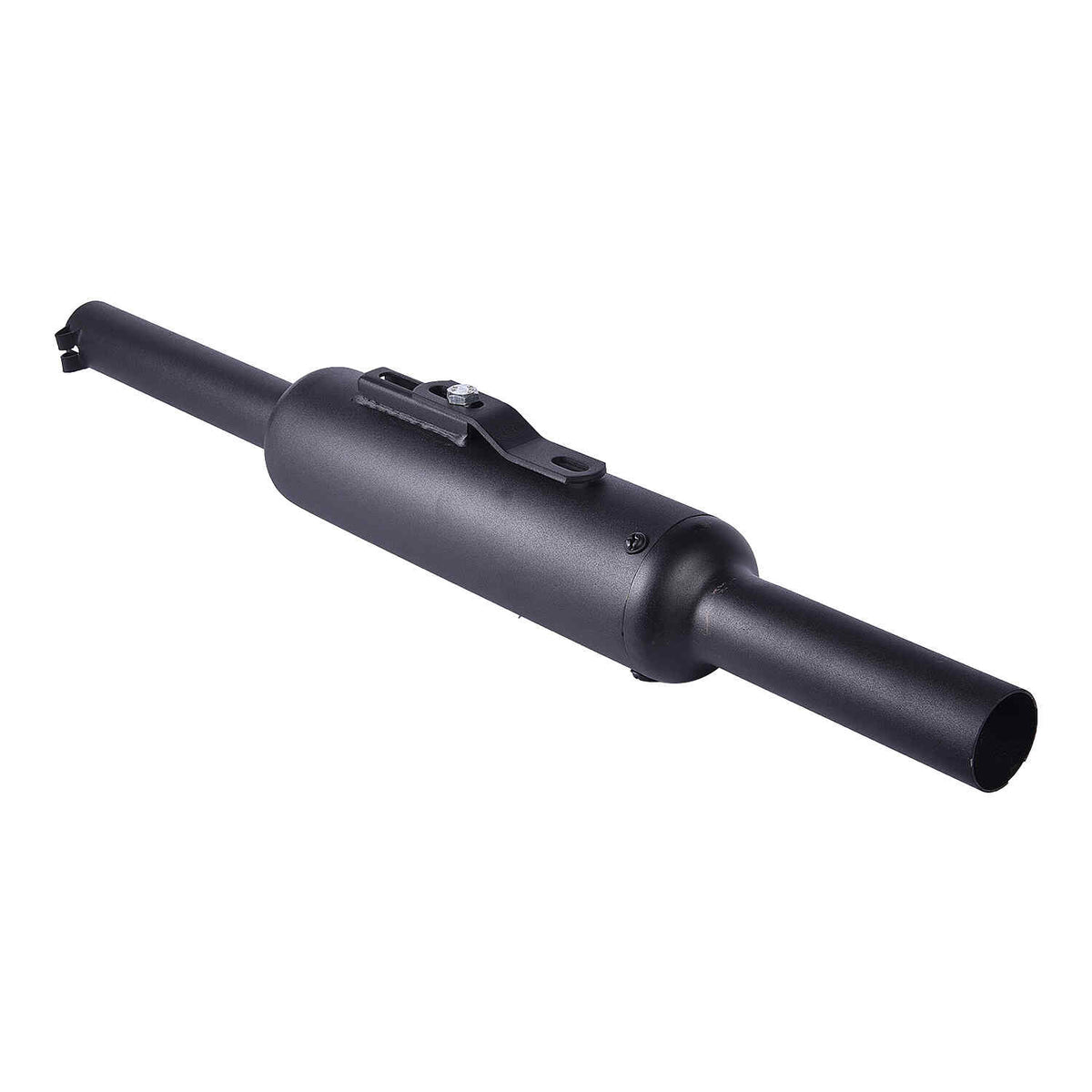 LGP universal motorcycle silencer with black powder coating